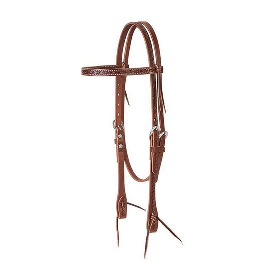 *W* Uzdečka westernová Weaver Barbed Wire Browband Headstall