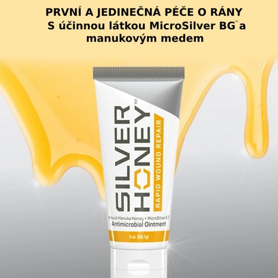 Absorbine mast na péči o povrchové rány Silver Honey Rapid Wound Repair 56,7g