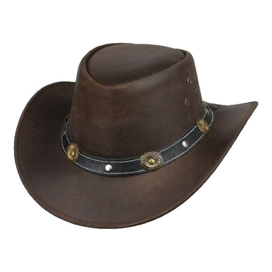 *W* Westernový klobouk Australian Adventure Wear Reno kožený