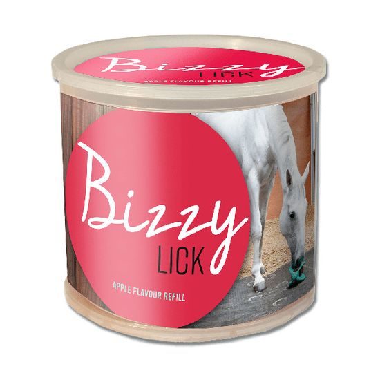 Bizzy Horse minerální liz Apple 1 kg - náplň do Bizzy Ball
