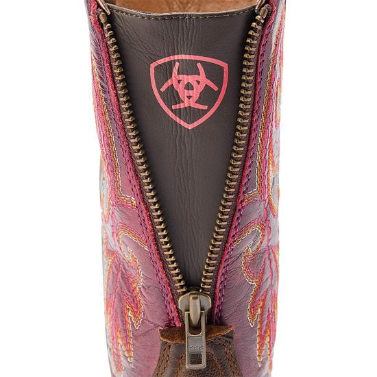 *W* Westernové boty Ariat Round UP Back ZIP dámské KOLEKCE 2024