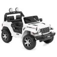 JEEP WRANGLER RUBICON WHITE - Masina de jucarie cu baterie