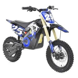 HECHT 59100 BLUE - Motocicleta electrică Off Road ACCU