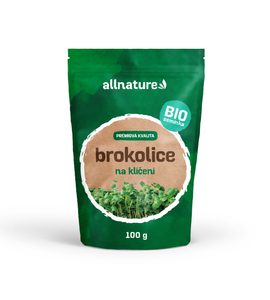 Allnature Brokolice BIO semínka na klíčení 100 g