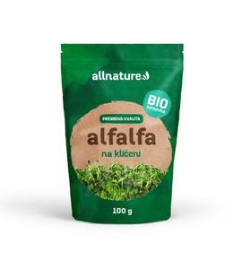 Allnature Alfalfa BIO semínka na klíčení 100 g