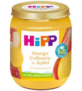 HiPP BIO Superovoce Jablko, mango a jahody 160 g