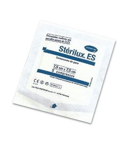 HARTMANN Kompres Sterilux ES sterilní 7.5 x 7.5 cm 100% bavlna 13 vláken, 8 vrstev 5 ks