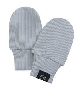 ESITO Kojenecké rukavice žebrované Color Grey