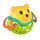 Canpol babies Interaktivní hračka míček s chrastítkem