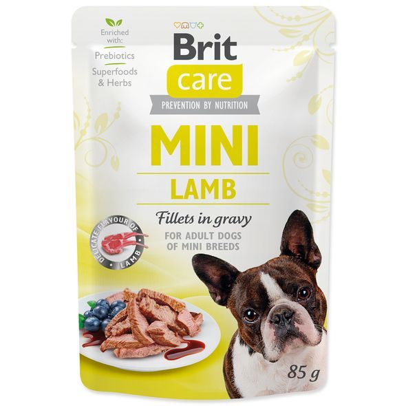 Brit Care Mini Lamb fillets in gravy 85 g