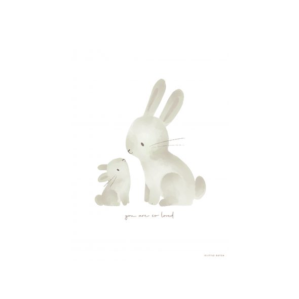 Little Dutch Plakát A3 Baby Bunny