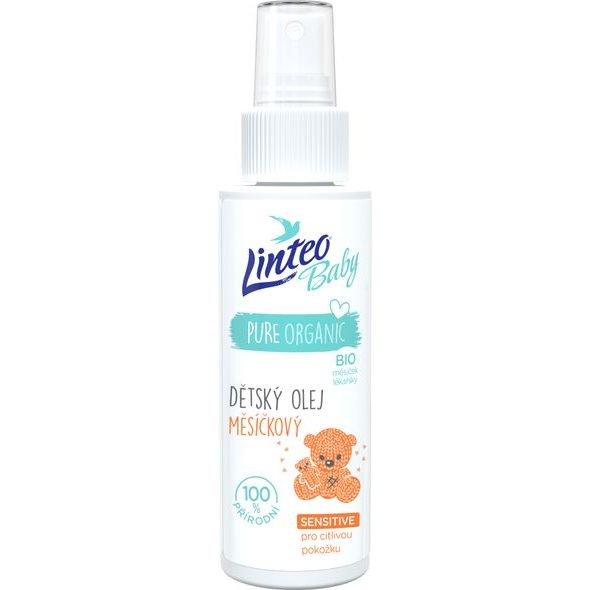 LINTEO BABY Dětský olej měsíčkový 100ml