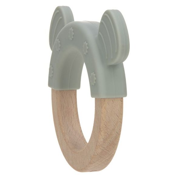 Lässig Teether Ring Wood/Silicone
