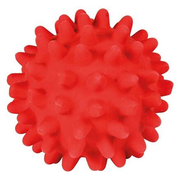 Trixie Latexový ježatý míček se zvukem 6 cm TRIXIE