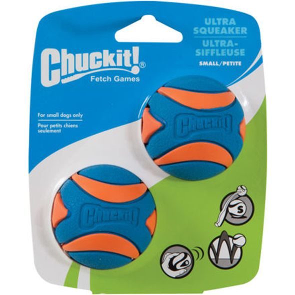 Chuckit! Míček Ultra Squeaker Ball Small 5 cm - 2 na kartě