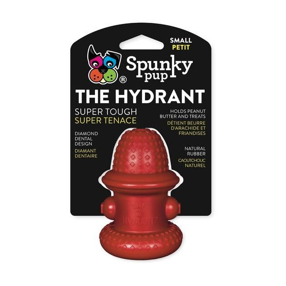 Hydrant ze 100% přírodní gumy Spunky Pup 8cm