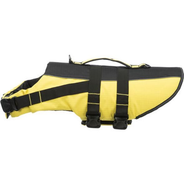 Trixie Life Vest plavací vesta pro psa L 55 cm: 50-80 cm, do 36kg žluto/černá