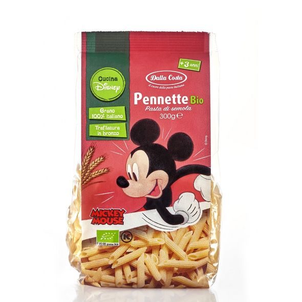 Dalla Costa BIO Pasta Disney Mickey Pennette 300g