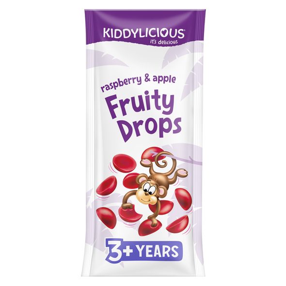 Kiddylicious ovocné želé bonbónky Fruity Drops