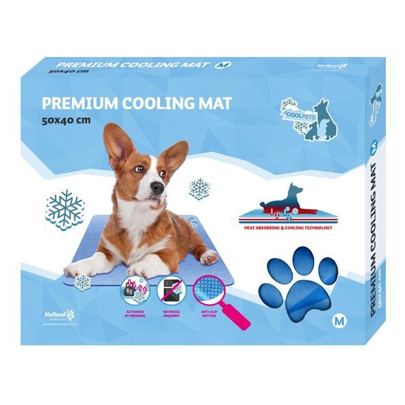 CoolPets Premium gelová chladící podložka M (50x40cm)