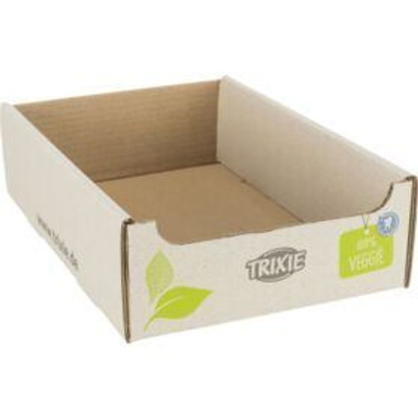 Trixie Bedýnka do stojanu, karton v designu VEGGIE, 24.5 × 10.4 × 34.5 cm
