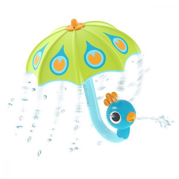 Yookidoo Paví deštník zelený
