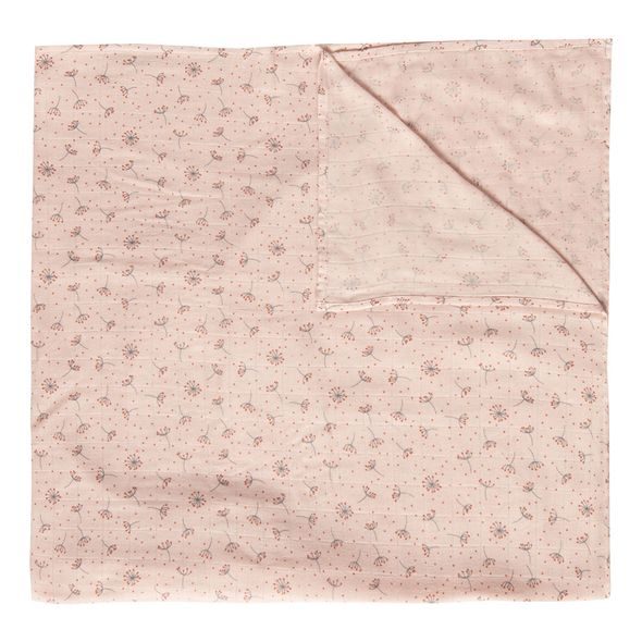 Bebe-Jou Mušelínová plenka 110x110cm Fabulous Wish Pink