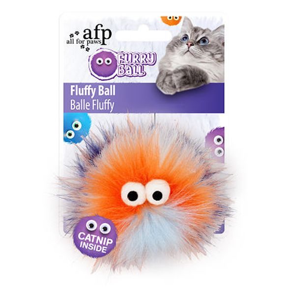 AFP Chlupatý míček Fluffy AFP Furry Ball – se šantou