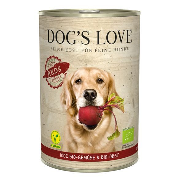 Dog's Love Barf Bio Vegan Reds konzerva 400g