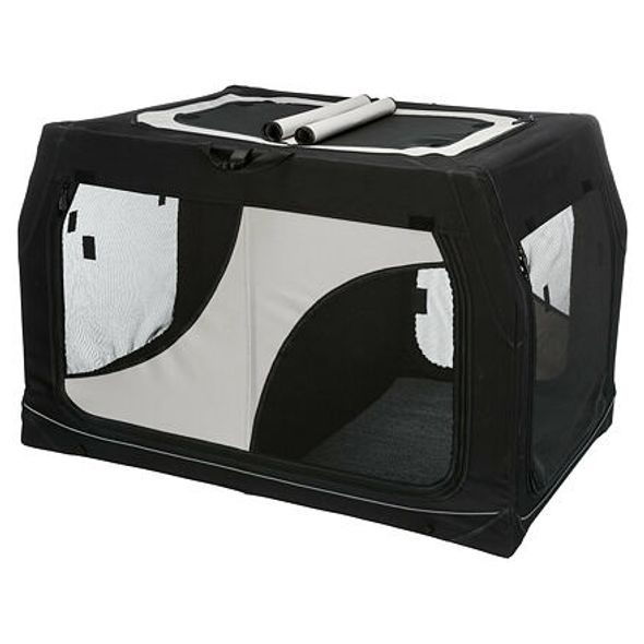 Trixie Transpor.nylon. box Vario DOUBLE 91x60x61/57 cm černo-šedý