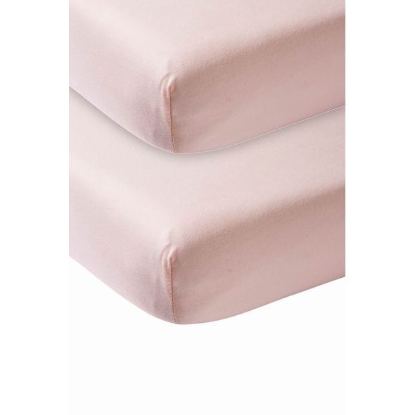 Meyco Žerzejové prostěradlo 70x140/150 - Light pink