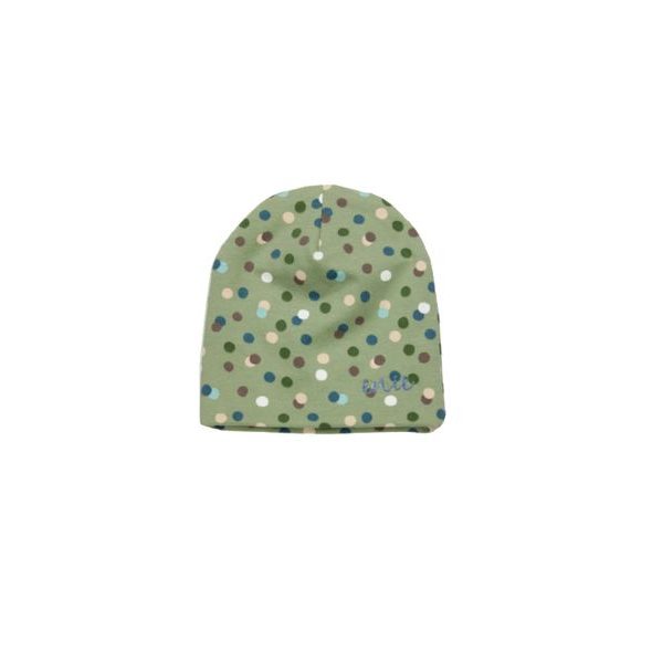 enie baby Dětská čepice 6-9m Dots olive