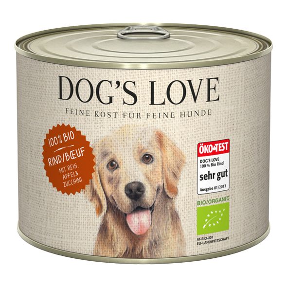 Dog's Love Bio Hovězí konzerva 200g
