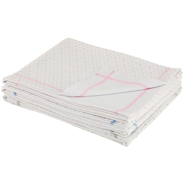 ESITO Letní dětská deka dvojitá bavlna Hvězdička - růžová / 75 x 100 cm