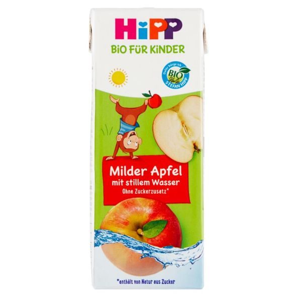HiPP BIO Nápoj Jemné jablko s neperlivou pramenitou vodou