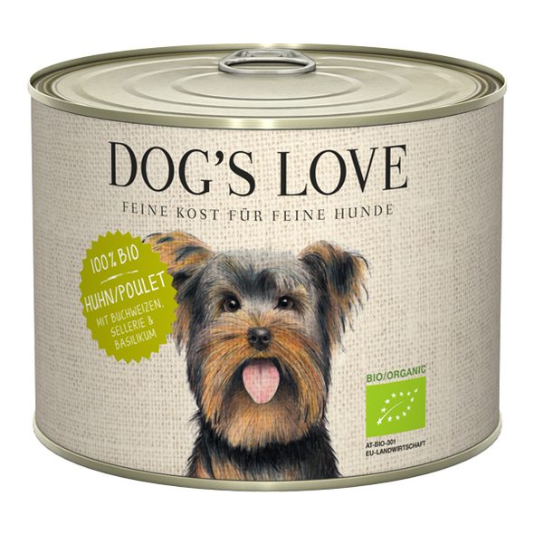 Dog's Love Bio Kuře konzerva 200g