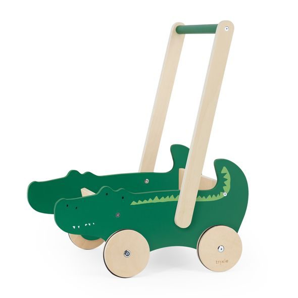 Trixie Baby Dřevěný vozík Crocodile