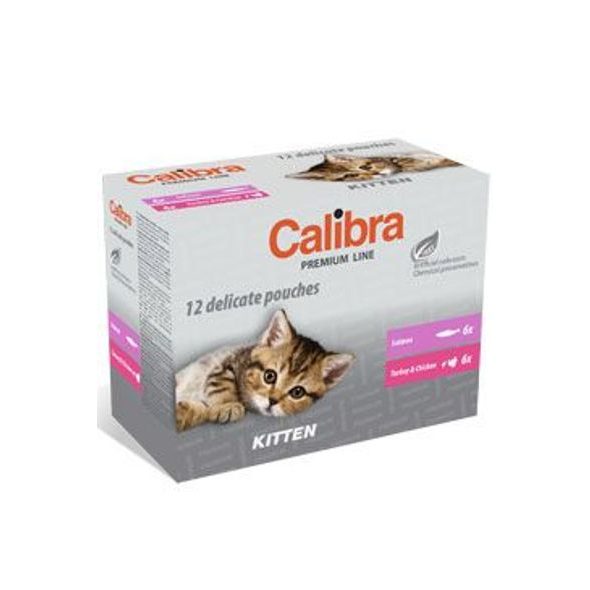 Calibra Cat Premium Kitten multipack 12 x 100 g