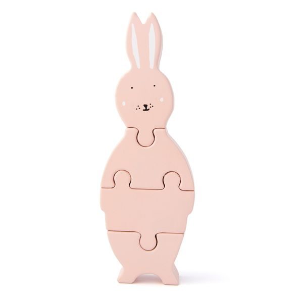 Trixie Baby Dřevěné puzzle zvířátko Rabbit