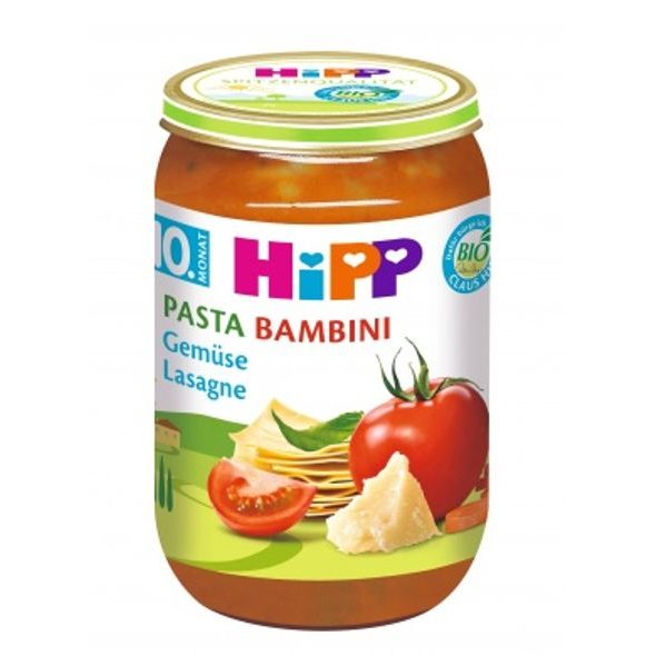 HiPP BIO PASTA BAMBINI Zeleninové lasagne