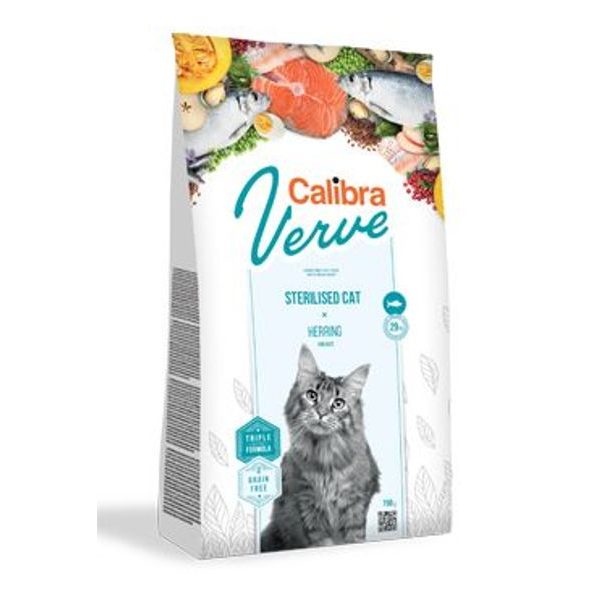 Calibra Cat Verve GF Sterilised Herring 750 g