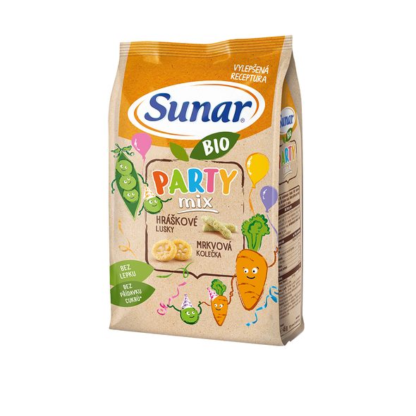 Sunar BIO Křupky Party mix 45g