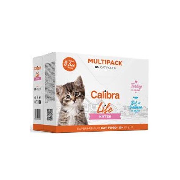 Calibra Cat Life pouch Kitten Multipack 12 x 85 g