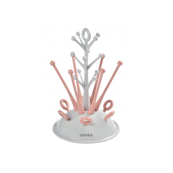 Beaba Odkapávač kojeneckých lahví šedá/růžová