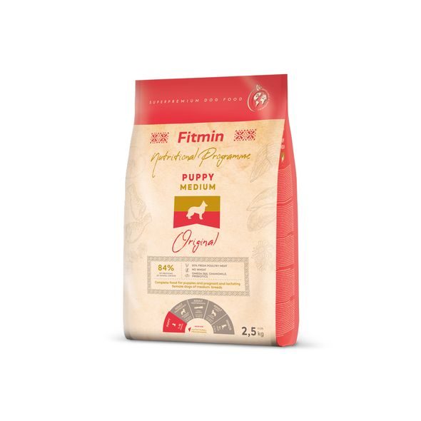 Fitmin Medium Puppy krmivo pro štěňata Hmotnost: 2.5 kg
