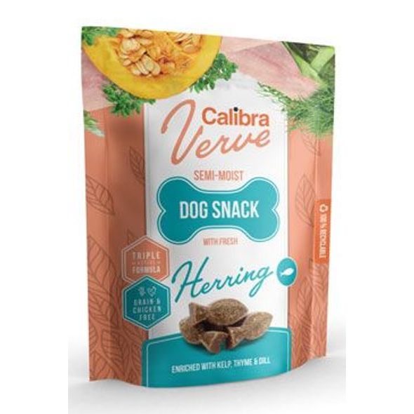 Calibra Dog Verve Semi-Moist Snack Fresh Herring 150 g