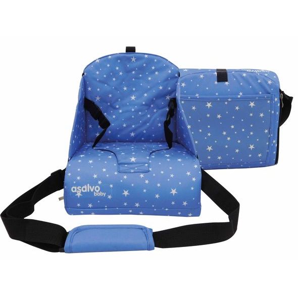 Asalvo ANYWHERE booster na židli, stars blue