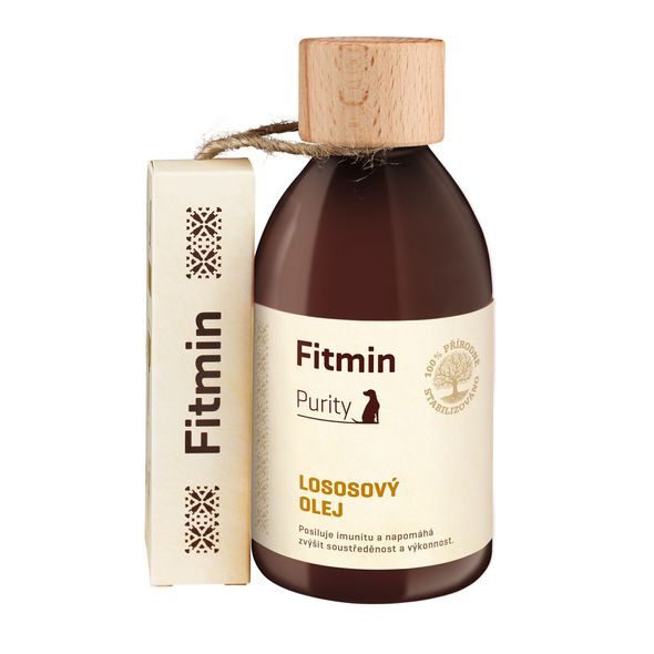 Fitmin Purity Lososový olej doplněk pro psy 300 ml
