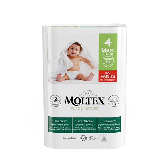 Moltex Pure&Nature Natahovací plenkové kalhotky
