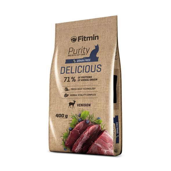 Fitmin Purity Delicious krmivo pro kočky Hmotnost: 0.4 kg
